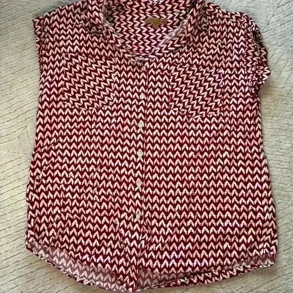 Jachs for friend button up blouse - Picture 1 of 8